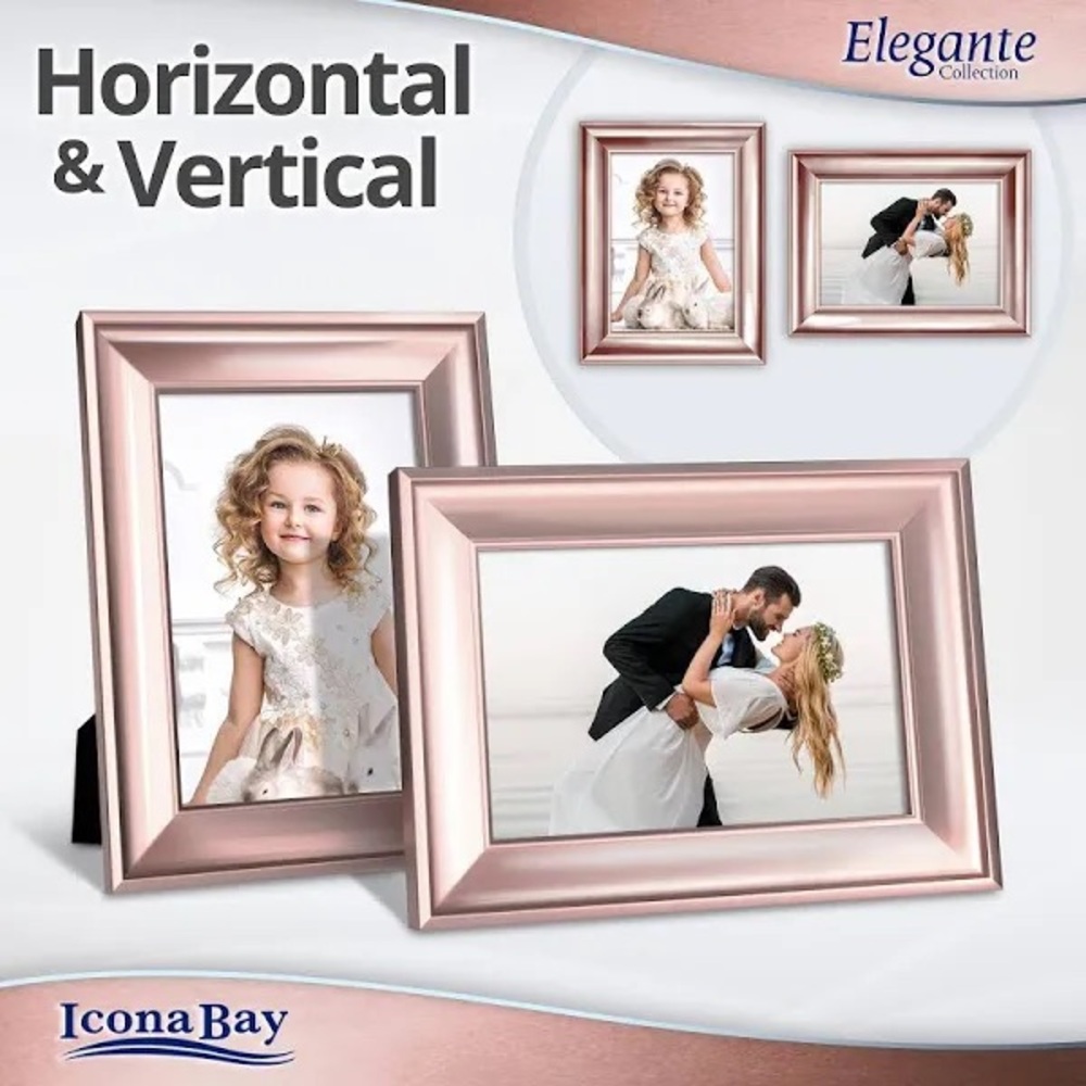 Icons Bay 5 X 7 picture frames.Total of 3. All are sealed NWT. Are Excellent New